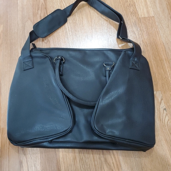 Paul Sebastian Large Black Travel  Bag NWOT - Picture 2 of 10
